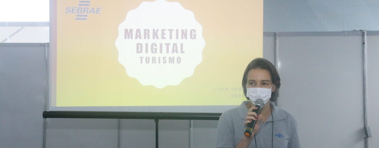 Lívia Torres fala sobre divulgação voltada para o turismo (Fotos: Luis Gava/PMC)